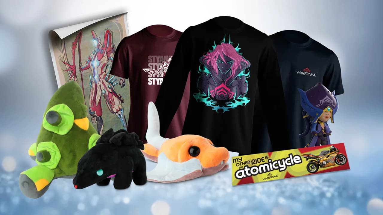 Warframe Merch Winter Sale 2025 Offers Up to 45% Off Apparel