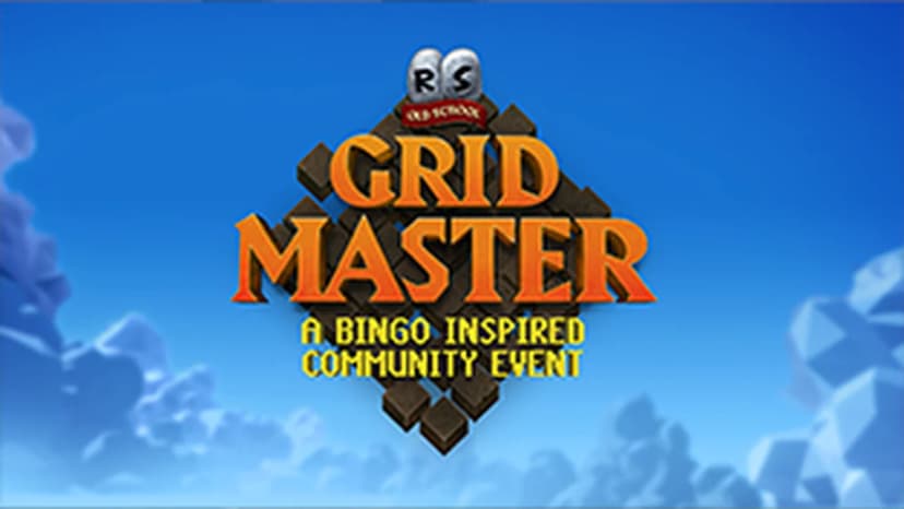 Old School RuneScape Grid Master Event Launches October 15th