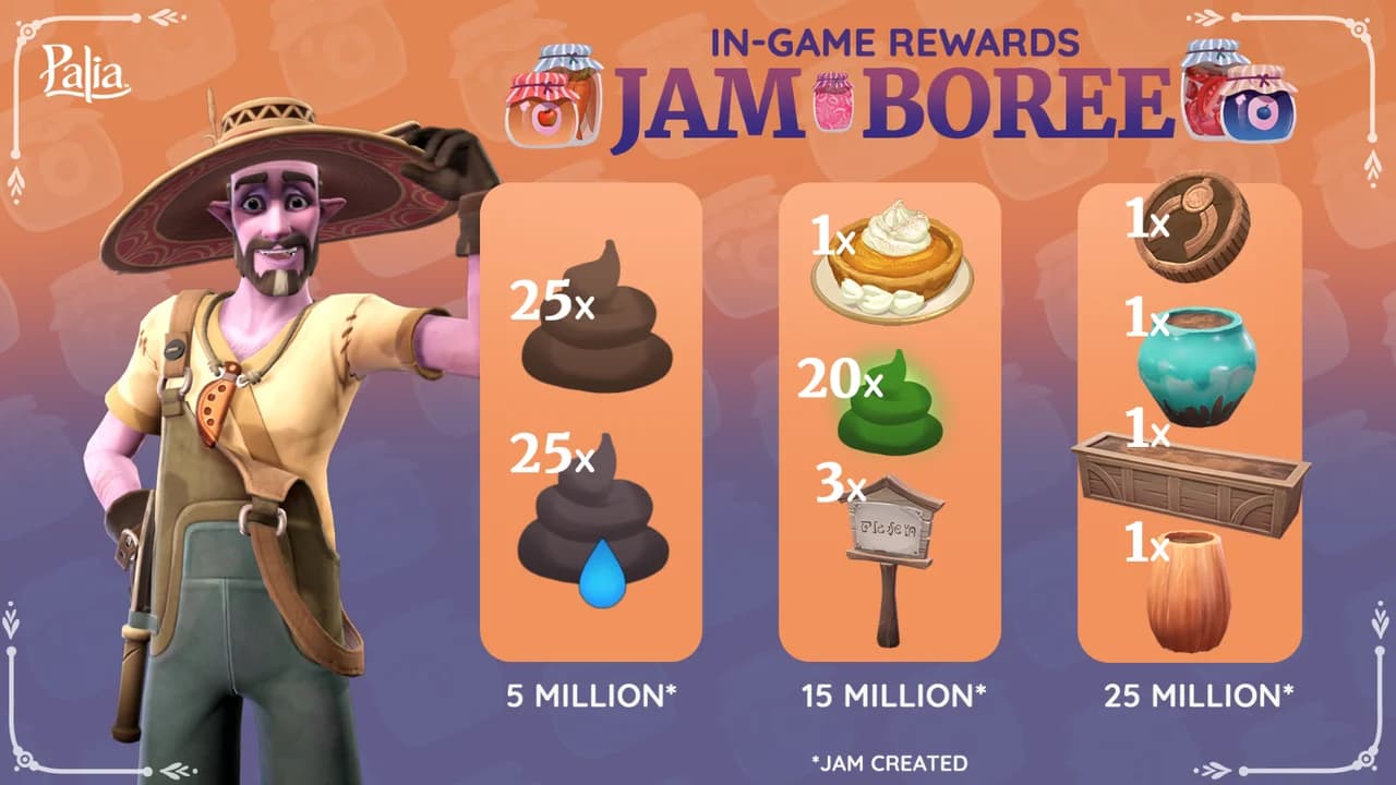 Palia Jam-Boree Event: Community Crafting Challenge Launches