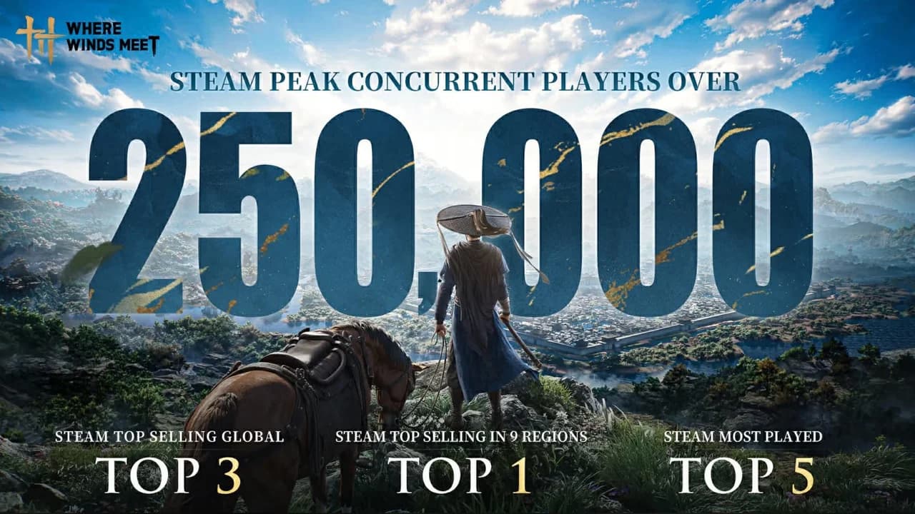 Where Winds Meet Seeks Steam Awards Nominations